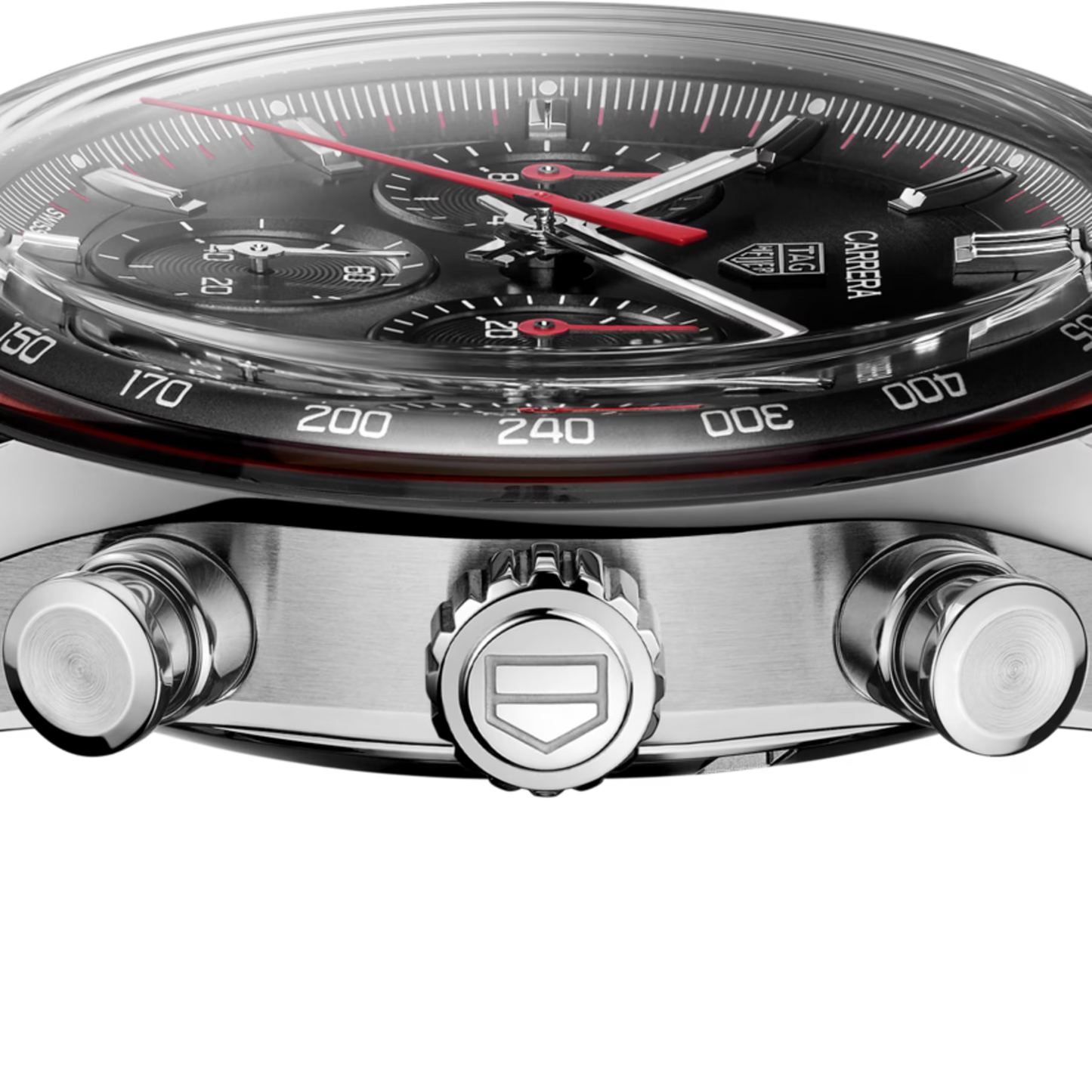 T. H. Carrera Black 41 mm Steel