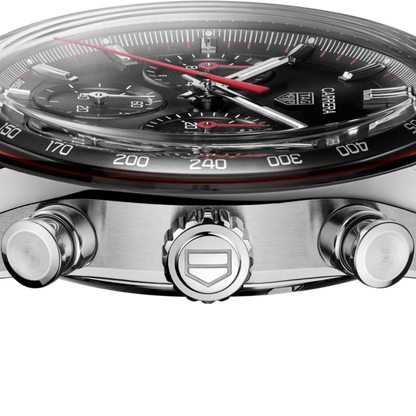 T. H. Carrera Black 41 mm Steel