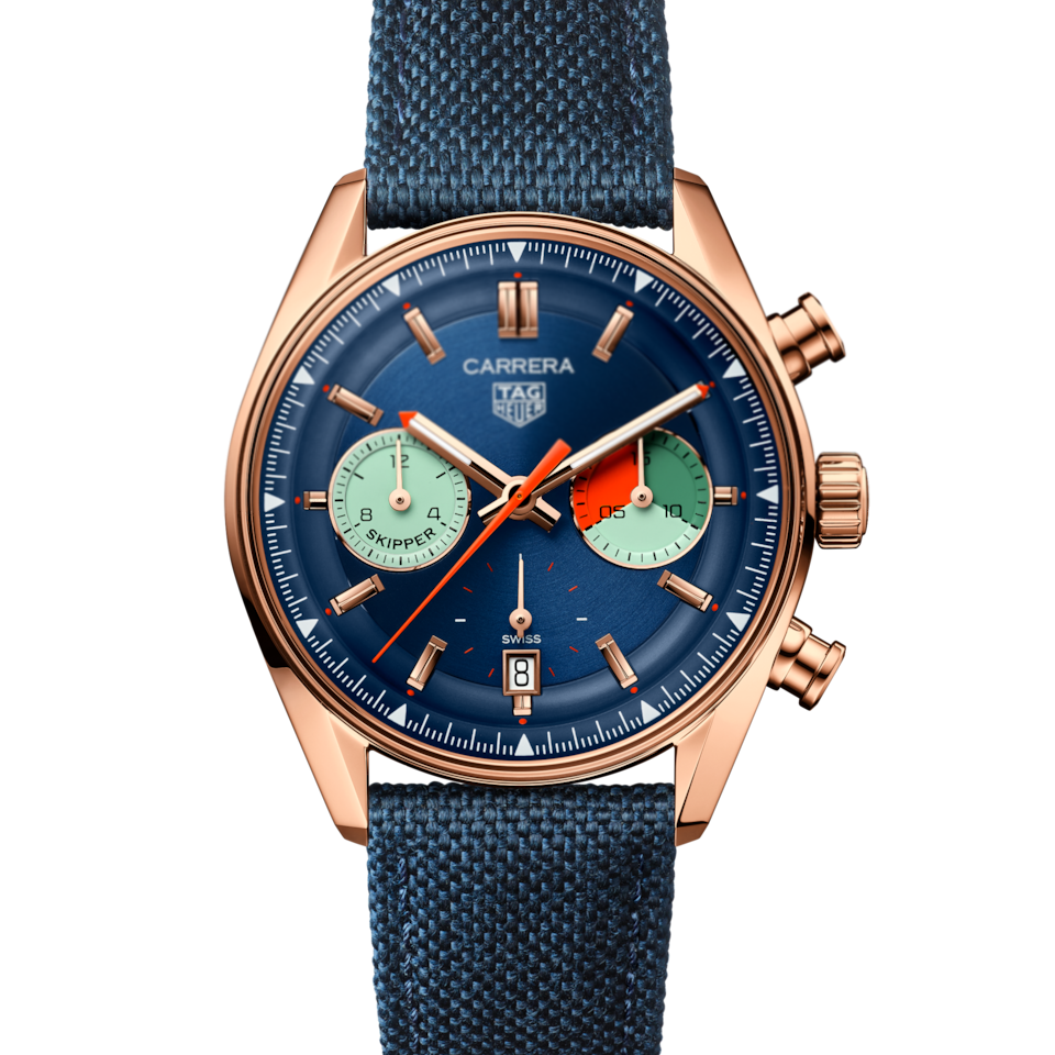 T. H. Carrera Skipper Gold 39 mm