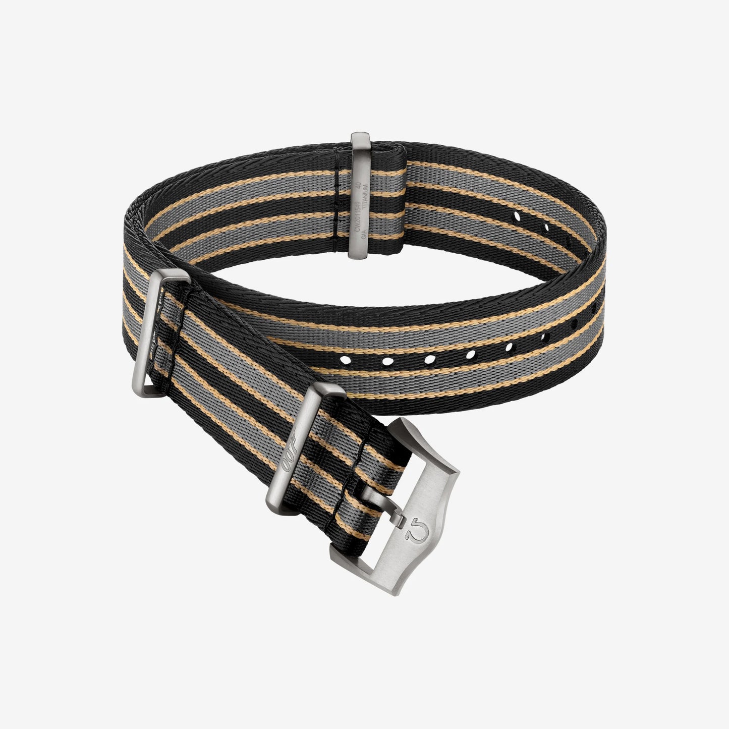 Black & Sand NATO Watch Strap - 20mm
