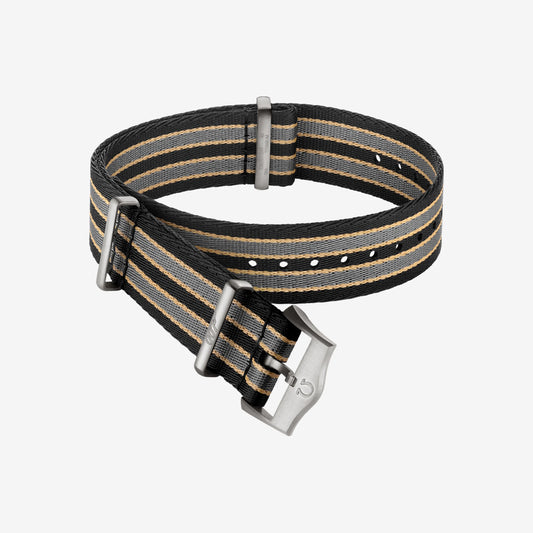 Black & Sand NATO Watch Strap - 20mm