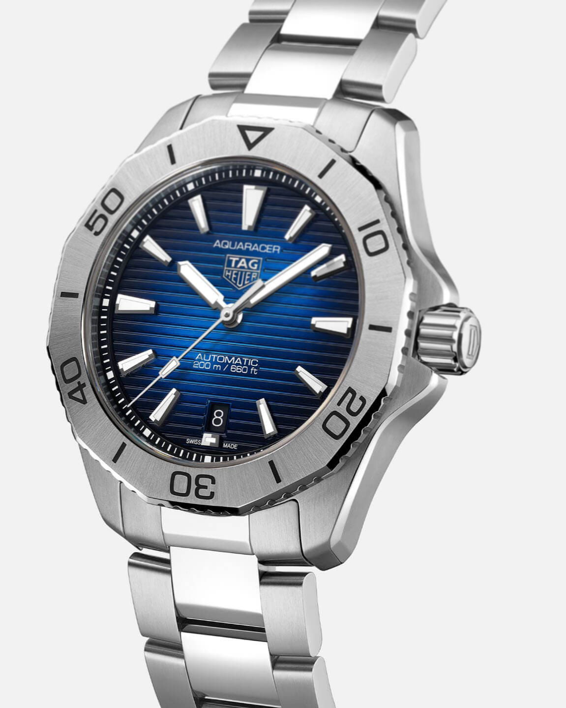 T. H. Aquaracer Professional 200 Date 40mm Blue