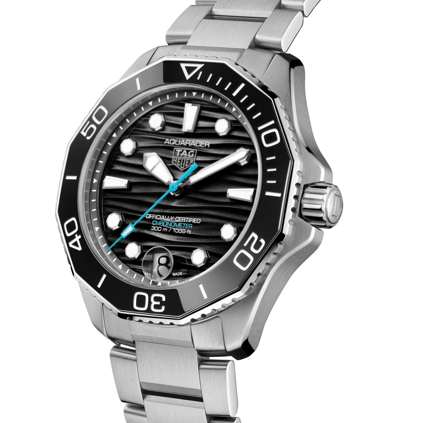 T. H. Aquaracer Professional 300 Date Black 42mm