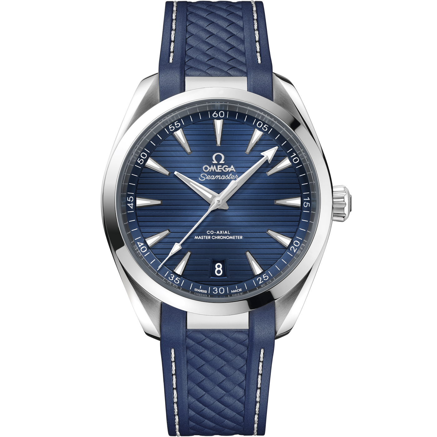 Seamaster Aqua Terra 150M 41 mm on Rubber Bracelet