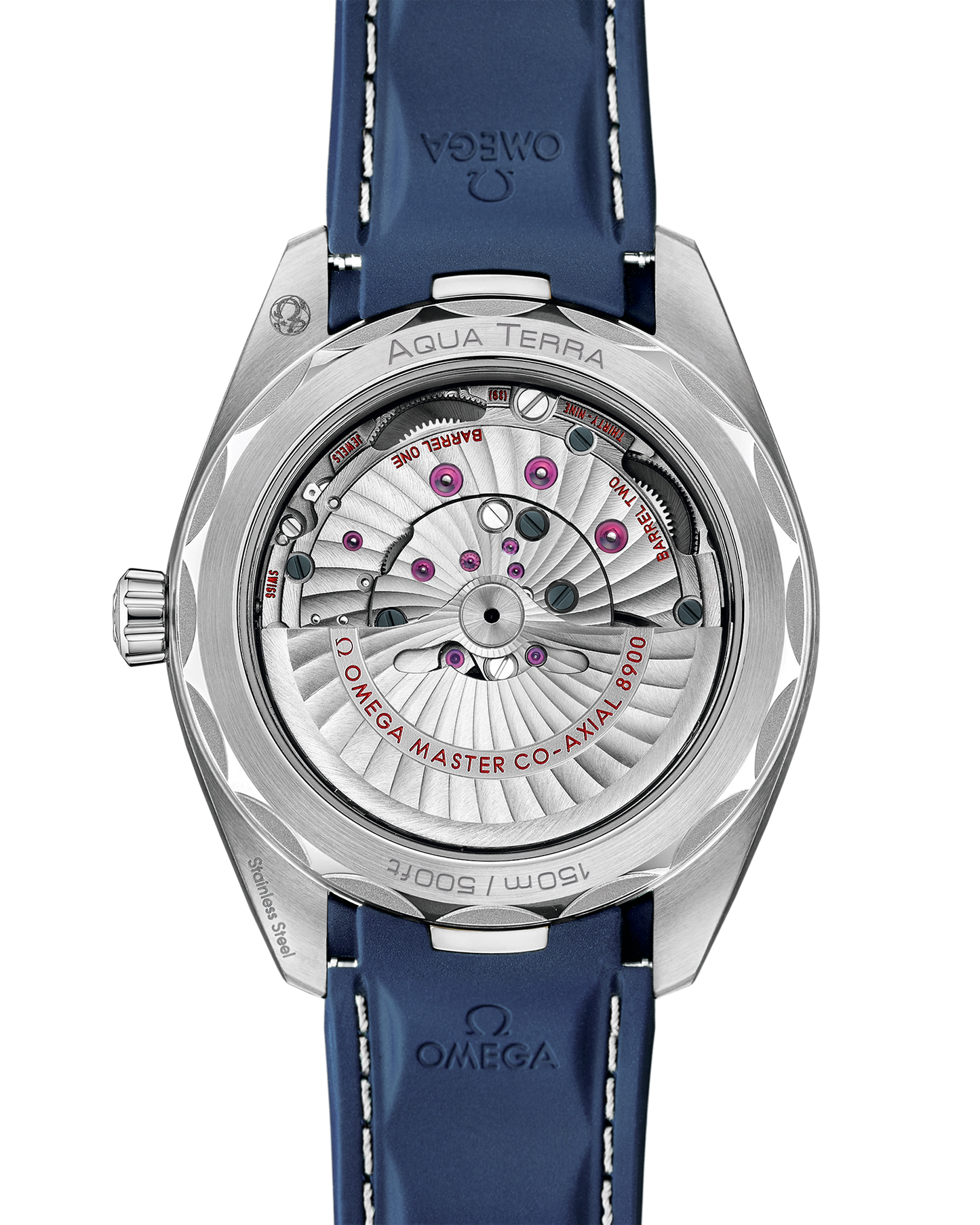 Seamaster Aqua Terra 150M 41 mm on Rubber Bracelet