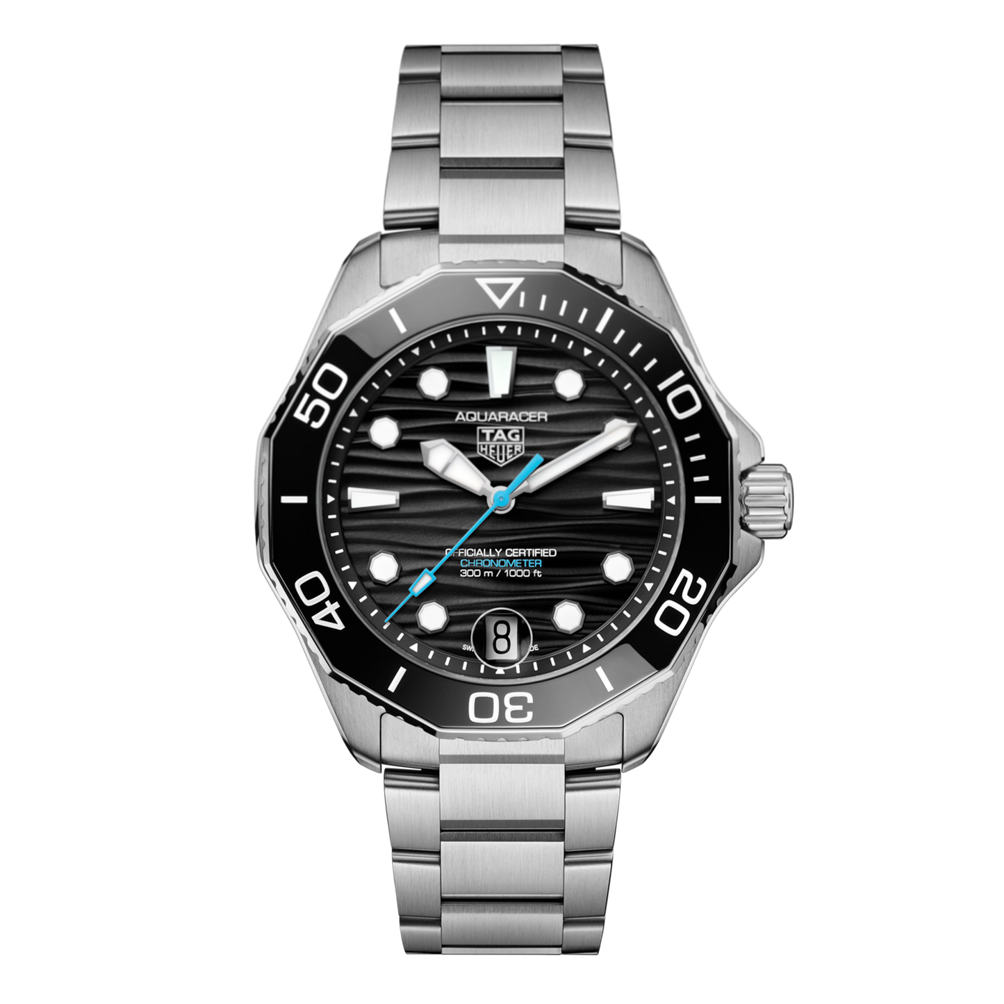 T. H. Aquaracer Professional 300 Date Black 42mm