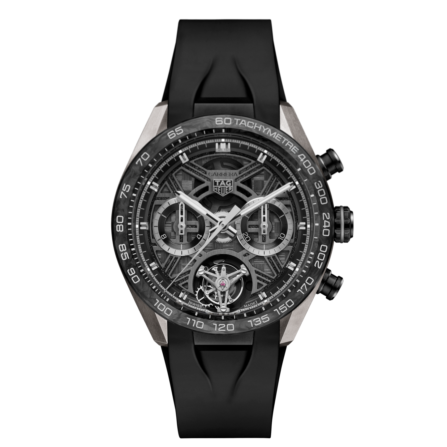 T. H. Carrera Tourbillon Extreme Sport 44 mm Black