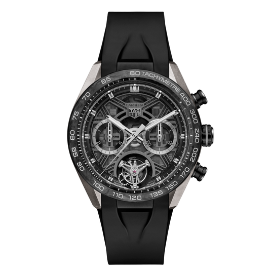 T. H. Carrera Tourbillon Extreme Sport 44 mm Black