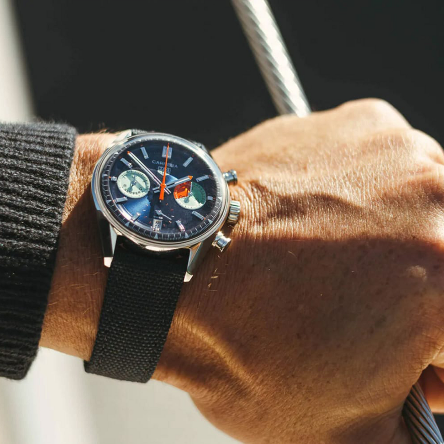T. H. Carrera Skipper Silver 39 mm